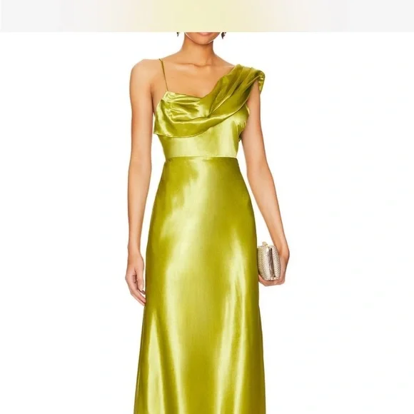 Revolve Dresses | Revolve Satin Dress | Color: Green | Size: Xs | Abbysinger906's Closet REVOLVE | Dresses | Revolve Satin Dress | Poshmark